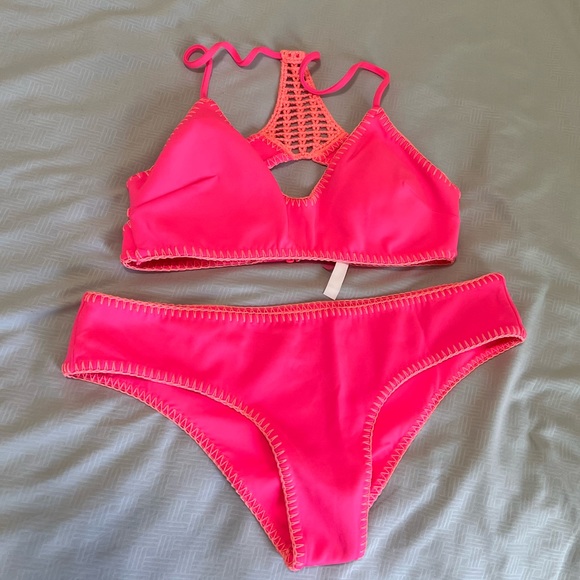 Victoria's Secret Other - Victoria’s Secret Hot Pink Bikini